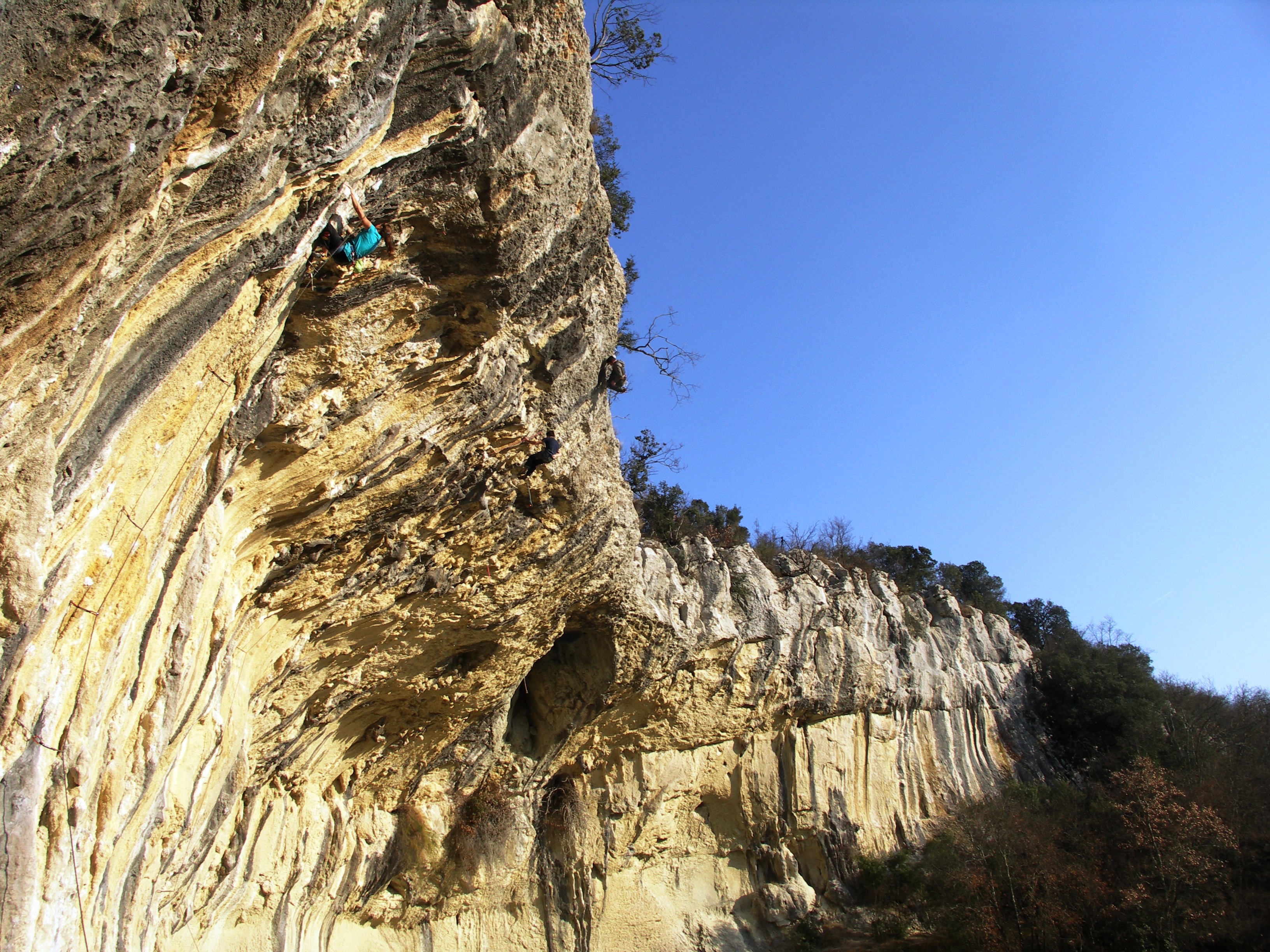 Climbing area Pandora, Buzet Croatia | Climb Istria
