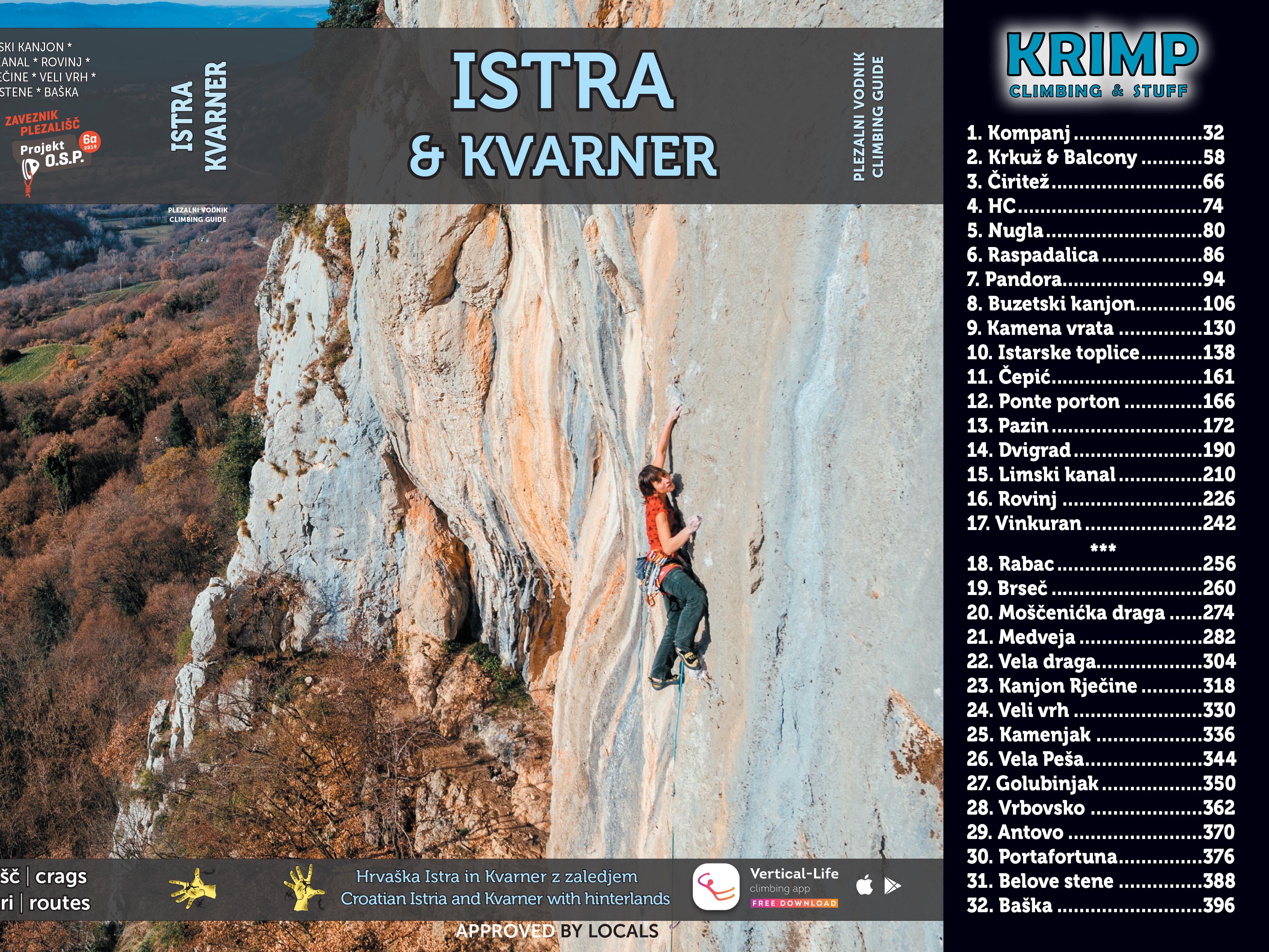 Climbing guide Istra & Kvarner