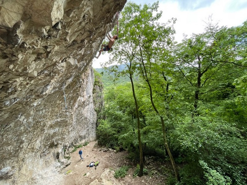 Samo Golob in Strelovod (8c)