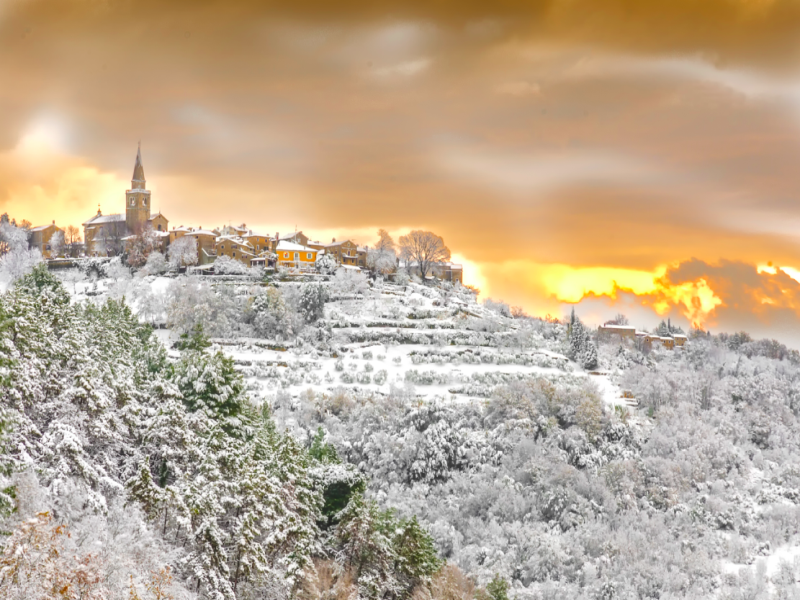 Motovun in winter