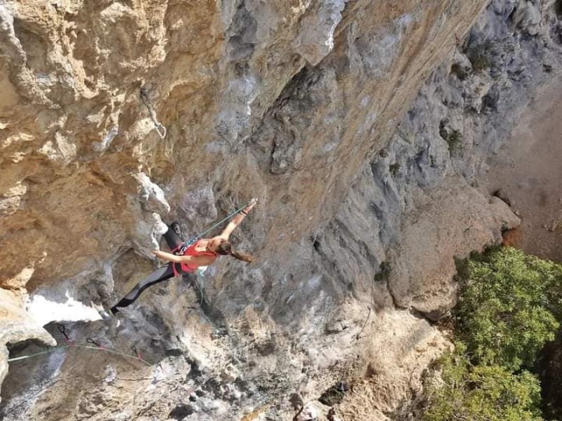 Sara Čopar Histerija (8c+) Mišja peč