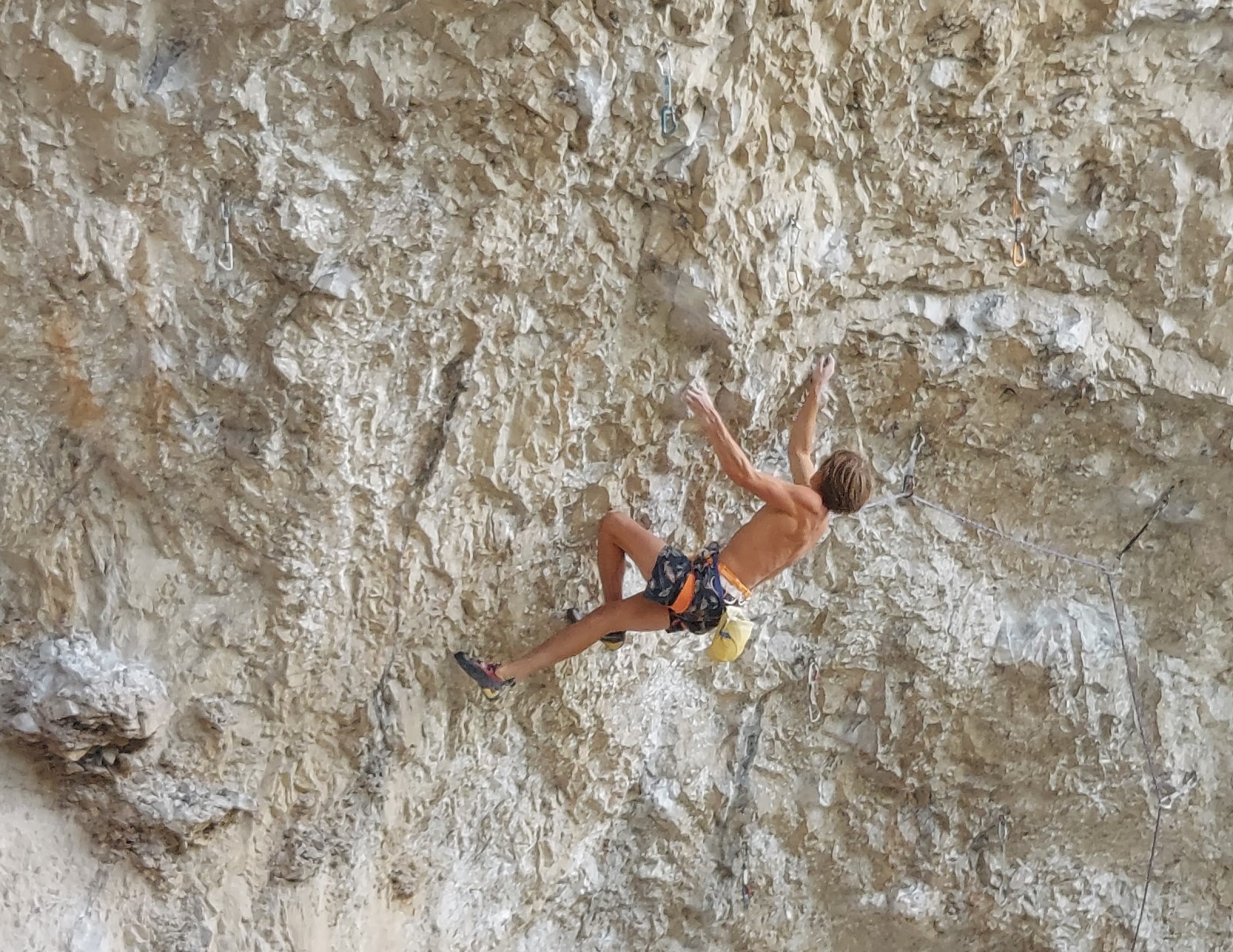 Alex Megos in Martin Krpan (9a) in Mišja peč