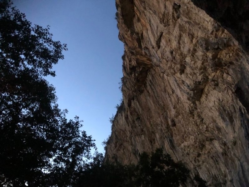 Mišja peč in the evening