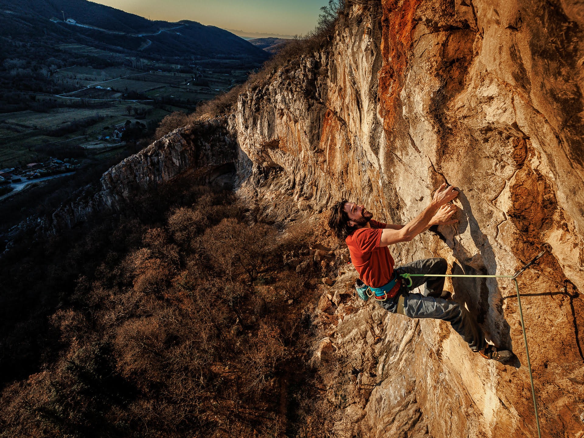 Gabriele Gorobey in Xaxid hostel (9a) at Mišja peč @ photo by Paolo Manca