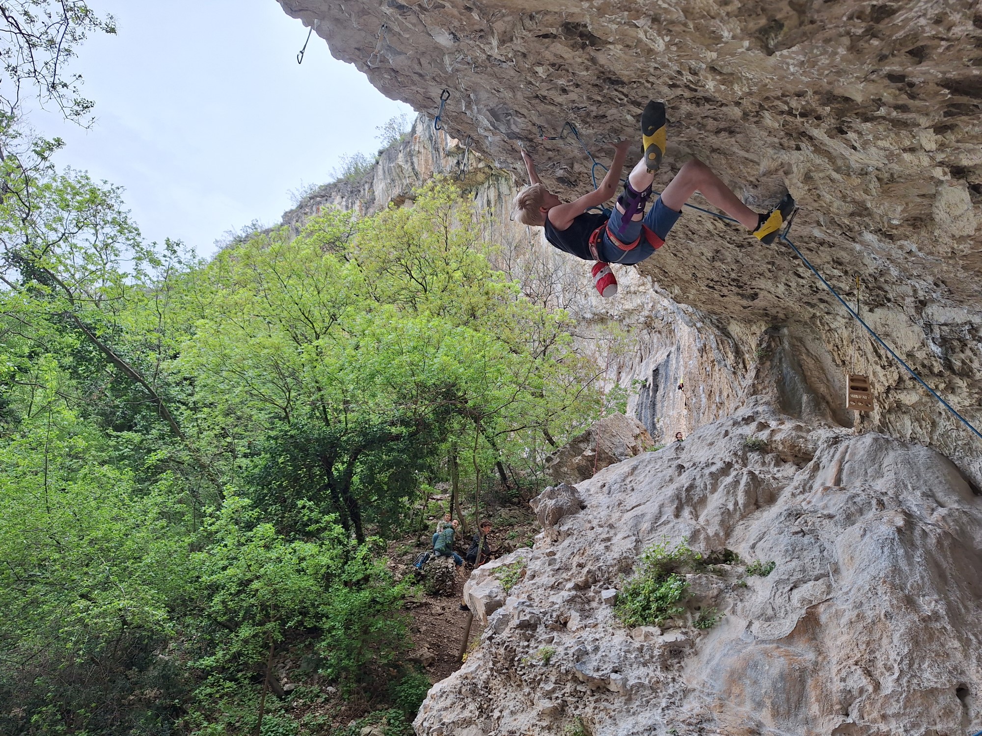 Juraj Gondžur in Missing link (8b+)