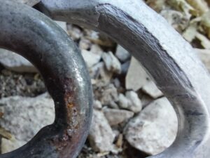 Old carabiners from Befana